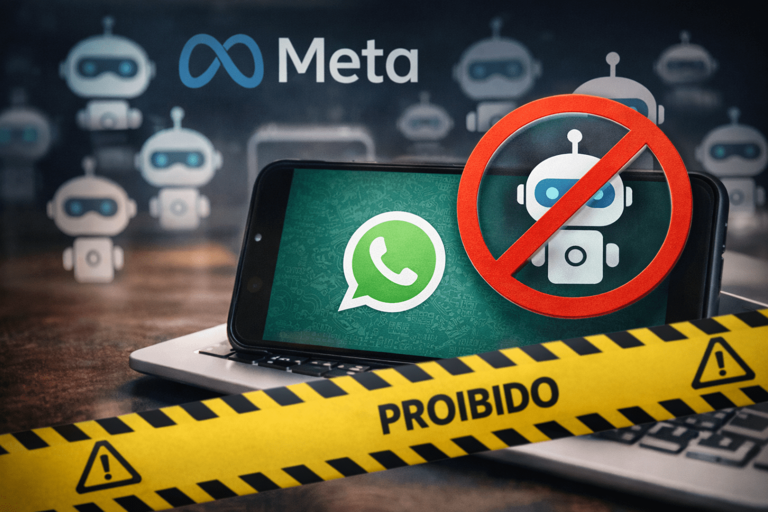 Meta proibirá chatbots de uso geral no WhatsApp