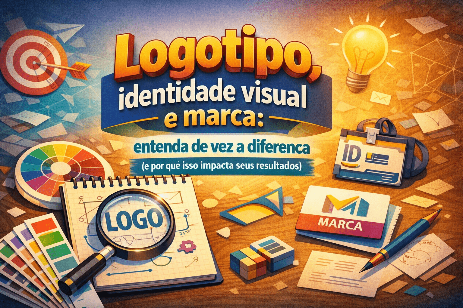 Logotipo, identidade visual e marca: entenda de vez a diferença (e por que isso impacta seus resultados)